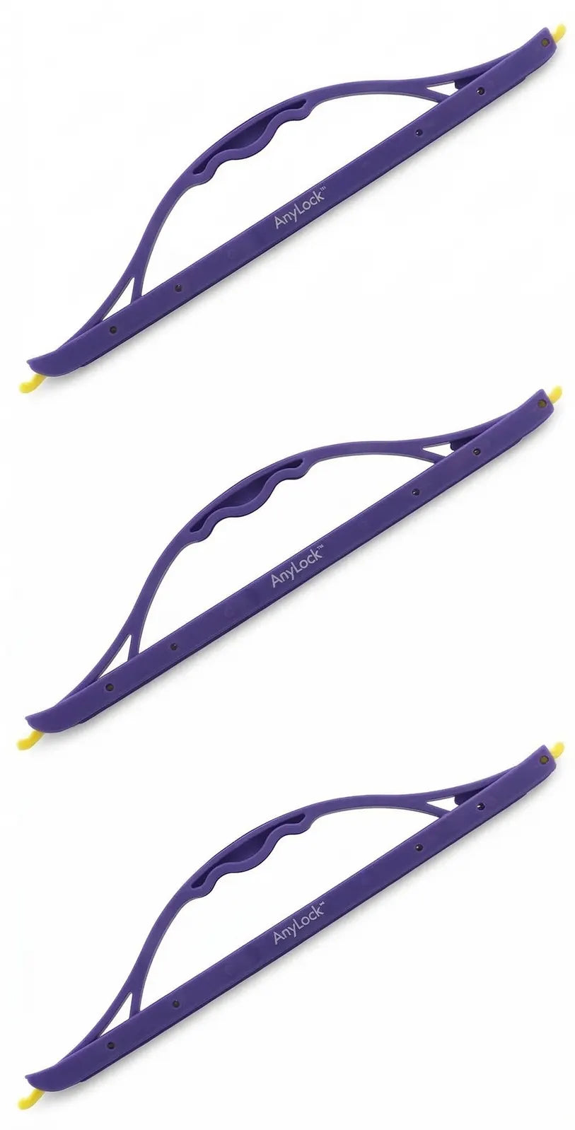 3x ANYLOCK Handle Sealing Rod 285mm Sealers Reusable Clip Lock - Small