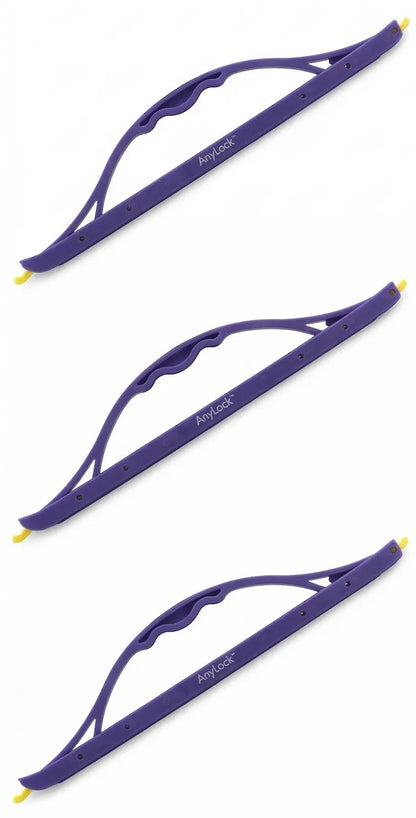 3x ANYLOCK Handle Sealing Rod 285mm Sealers Reusable Clip Lock - Small