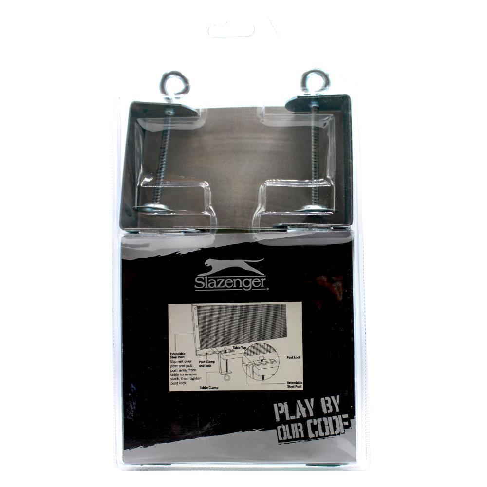 Slazenger Table Tennis Net & Post Set Kit Ping Pong Sports Rack - Image 3