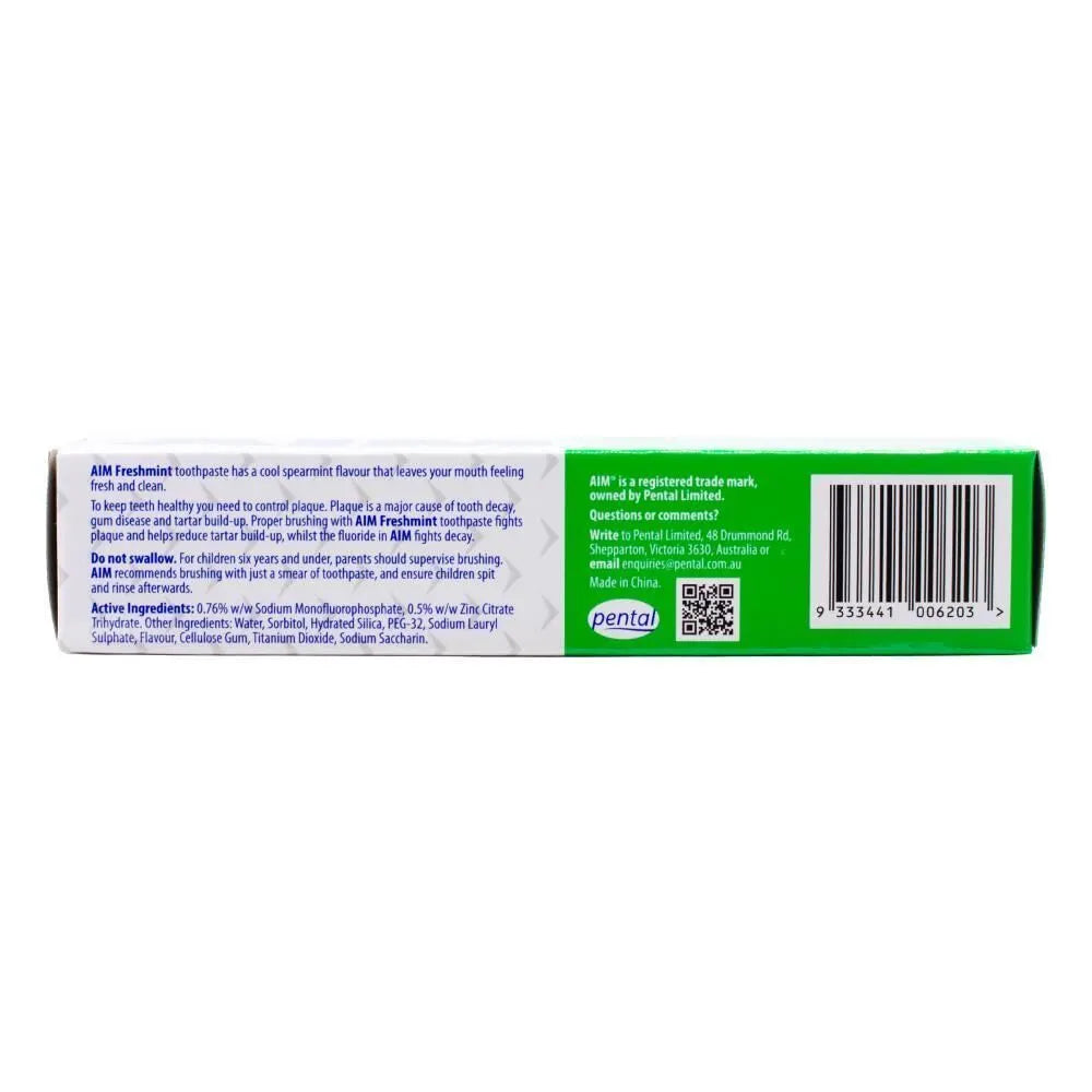 Aim Freshmint Toothpaste 90g - Image 3