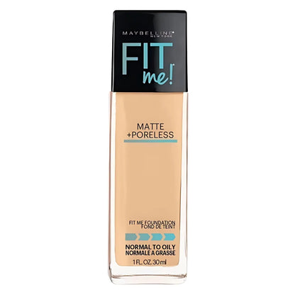 Maybelline Fit Me Matte + Poreless Foundation 30ml Makeup - Buff Beige 130 - Image 2