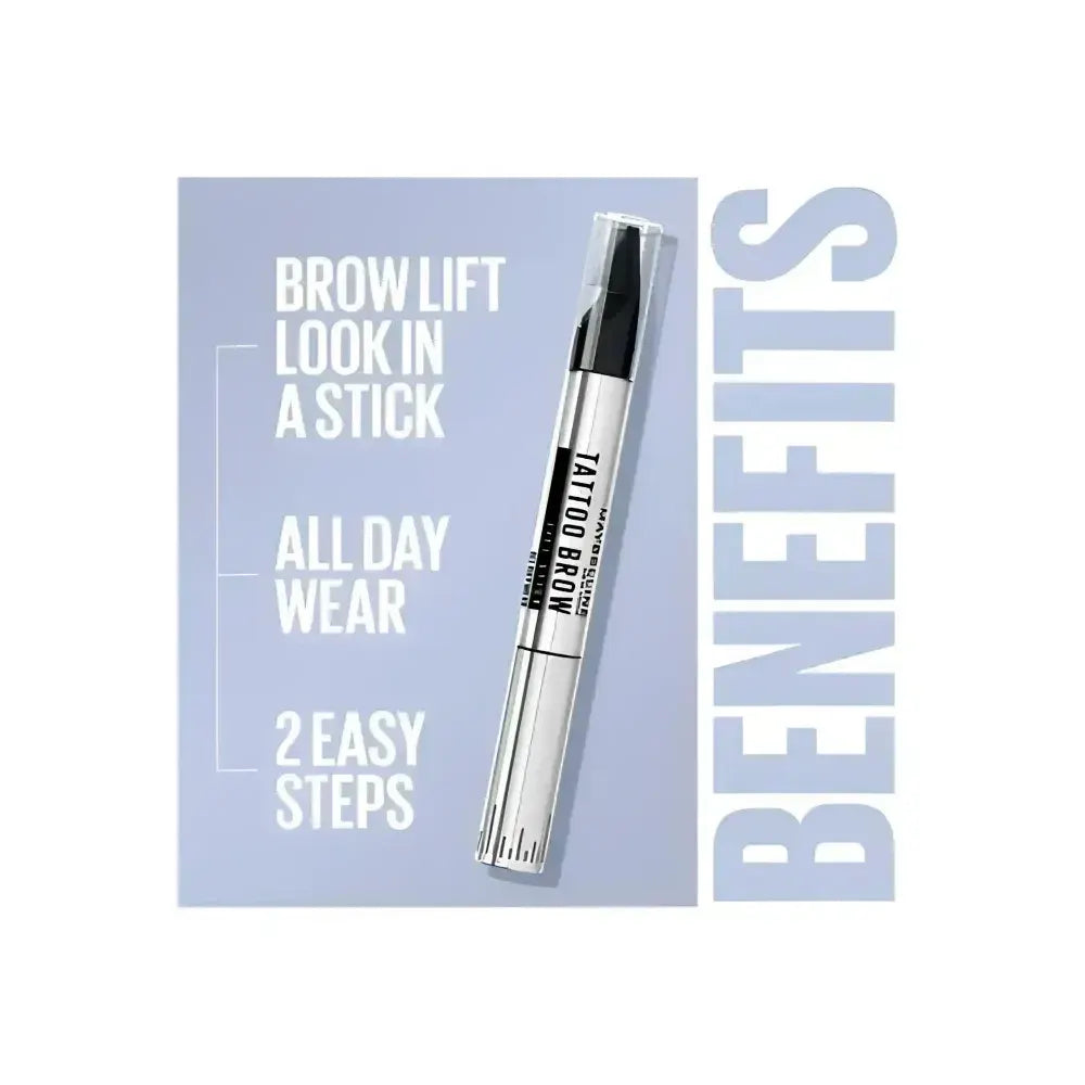 Maybelline Tattoo Studio 1.1g Brow Lift Stick Eyebrow Liner - 255 Soft Brown - Image 8