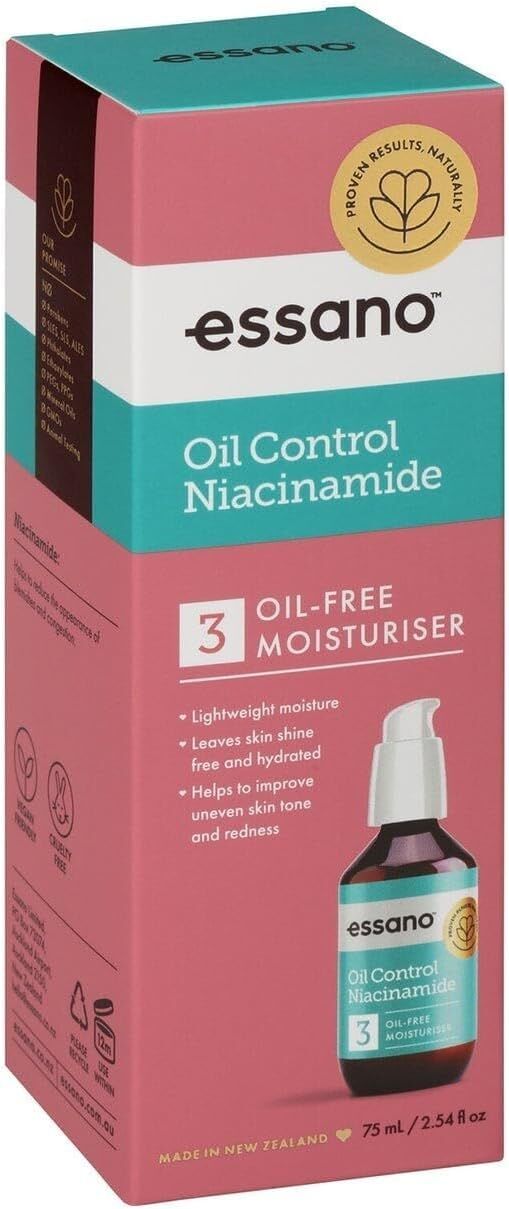 Essano Niacinamide Oil Control Face Moisturiser 75ml - Image 4