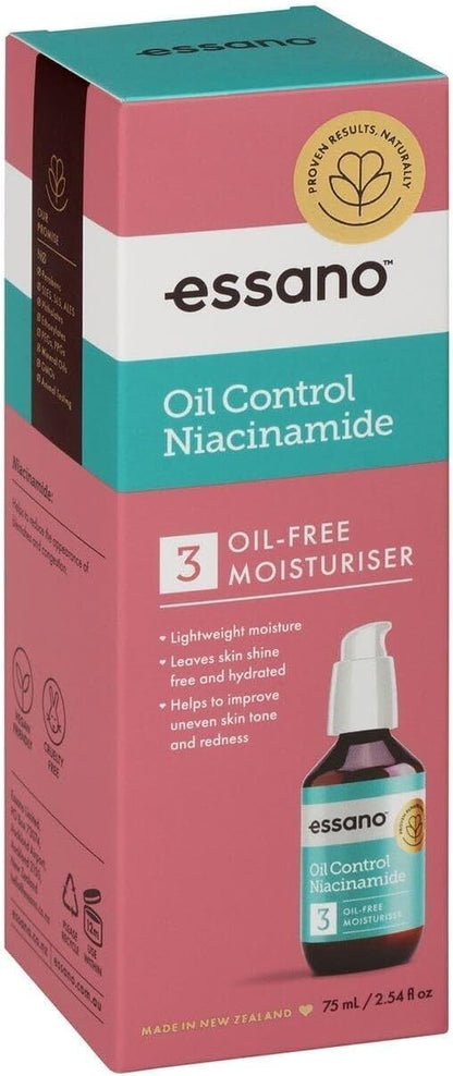 Essano Niacinamide Oil Control Face Moisturiser 75ml - Image 4