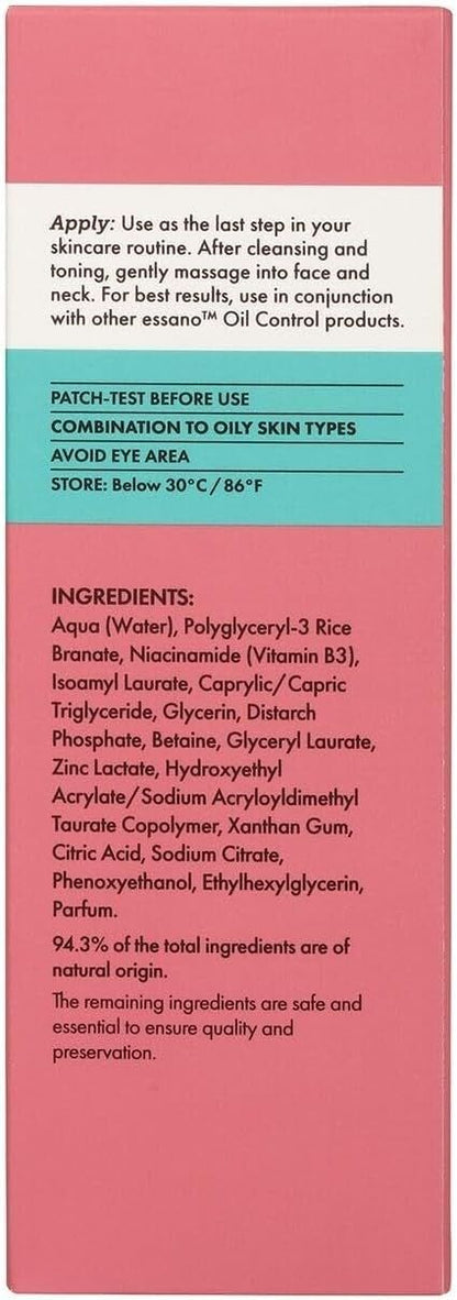 Essano Niacinamide Oil Control Face Moisturiser 75ml - Image 6