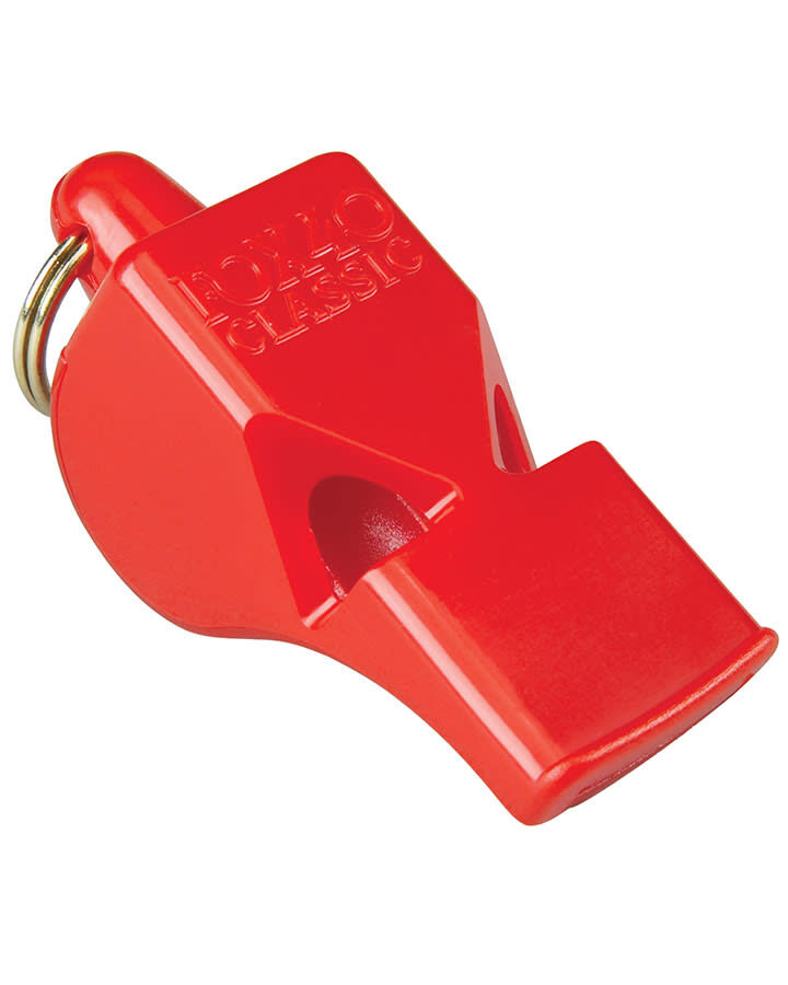 Fox 40 Classic Whistle Safety Outdoor Camping Sports Referee Football - Red - Image 2