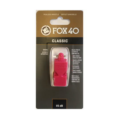 Fox 40 Classic Whistle Safety Outdoor Camping Sports Referee Football - Red - Image 3