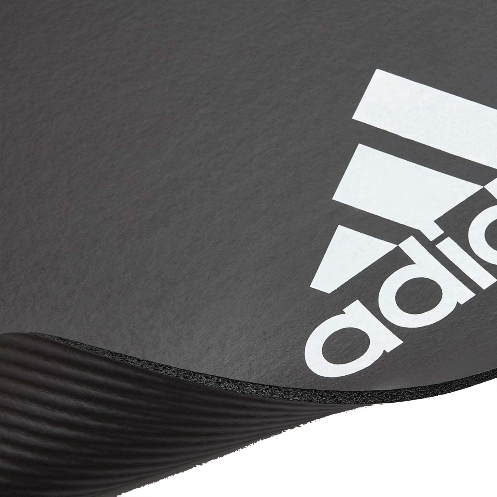 Adidas Fitness Mat 7mm Exercise Training Floor Gym Yoga Judo Pilates  - Grey - Image 4