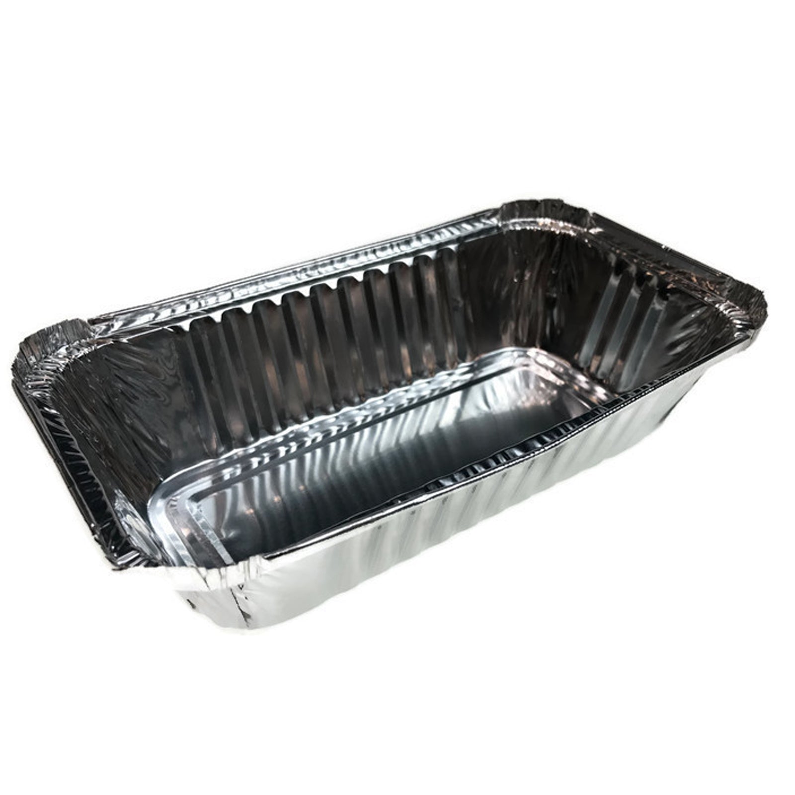 144x Aluminium Disposable Foil Food Container Trays Pans w/ Lids Covers Bulk 20x11x5cm - Image 3