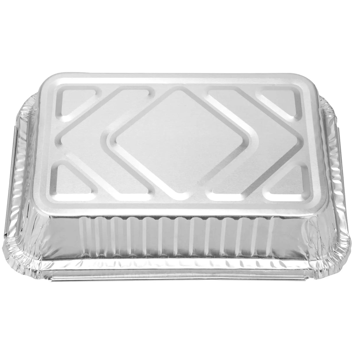 48x Aluminium Disposable Foil Food Container Pans Baking Tray 52x32x8.5cm - Image 4