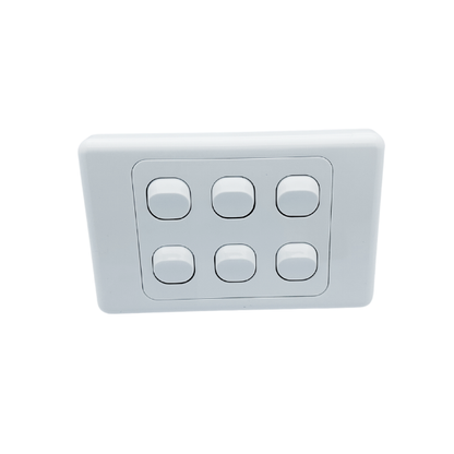 6 Gang Wall Plate Electricity Switch - Image 2