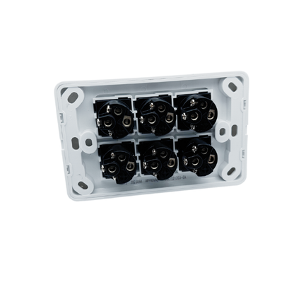 6 Gang Wall Plate Electricity Switch - Image 3