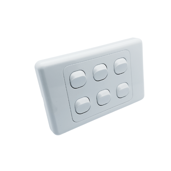 6 Gang Wall Plate Electricity Switch - Image 4