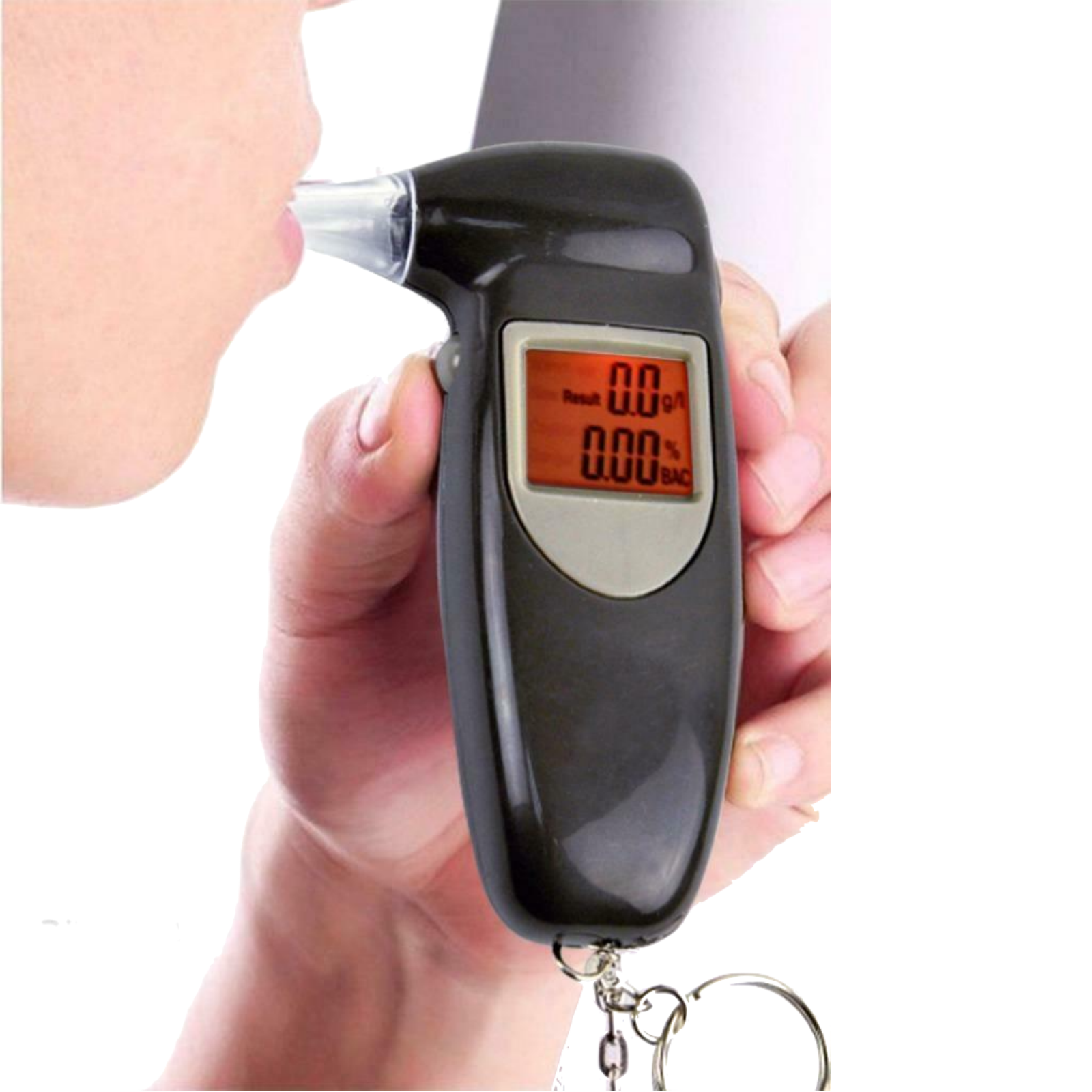 Digital Breath Alcohol Tester Breathalyzer Analyzer Handheld Portable Detector - Image 5
