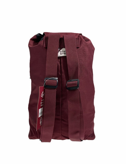 26L Foldable Deep Backpack Bag Gym Sports Luggage Travel Back Pack - Maroon - Image 3