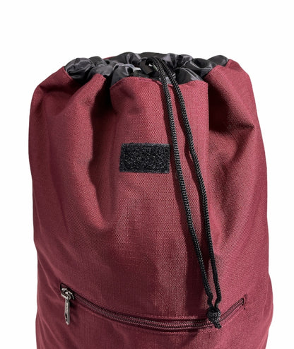 26L Foldable Deep Backpack Bag Gym Sports Luggage Travel Back Pack - Maroon - Image 5