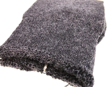 1 Pair Merino Wool Blend Woolen Work Socks Hiking Heavy Duty Warm Winter Thermal - Charcoal - 11-14 - Image 5