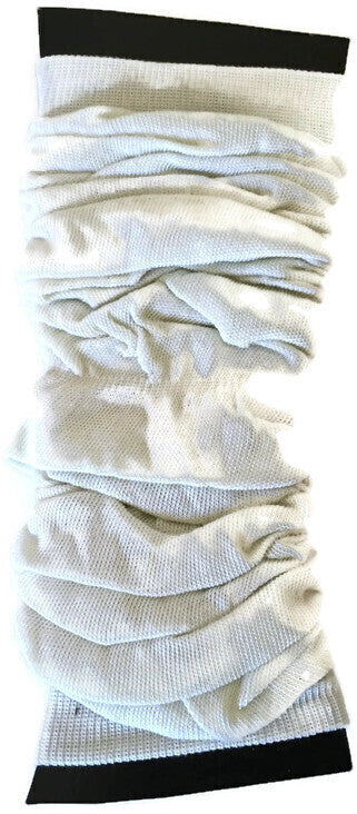 12 LEG WARMERS Knitted Womens Neon Party Knit Ankle Fluro Dance Costume 80s BULK - White - Image 4