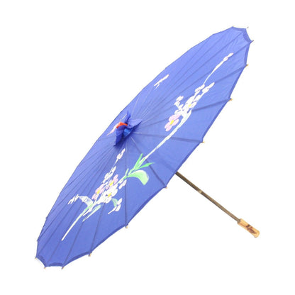 12x PARASOL UMBRELLA Chinese Japanese Bamboo Flower Pattern 80cm Large BULK - Assorted Colour Pack - Image 5