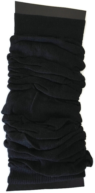 24 LEG WARMERS Knitted Womens Neon Party Knit Ankle Fluro Dance Costume 80s BULK - Black - Image 3