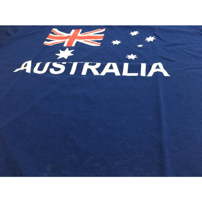 Adult AUSTRALIAN T Shirt Australia Day 100% COTTON Souvenir Tee Top Flag - Blue - Small - Image 6
