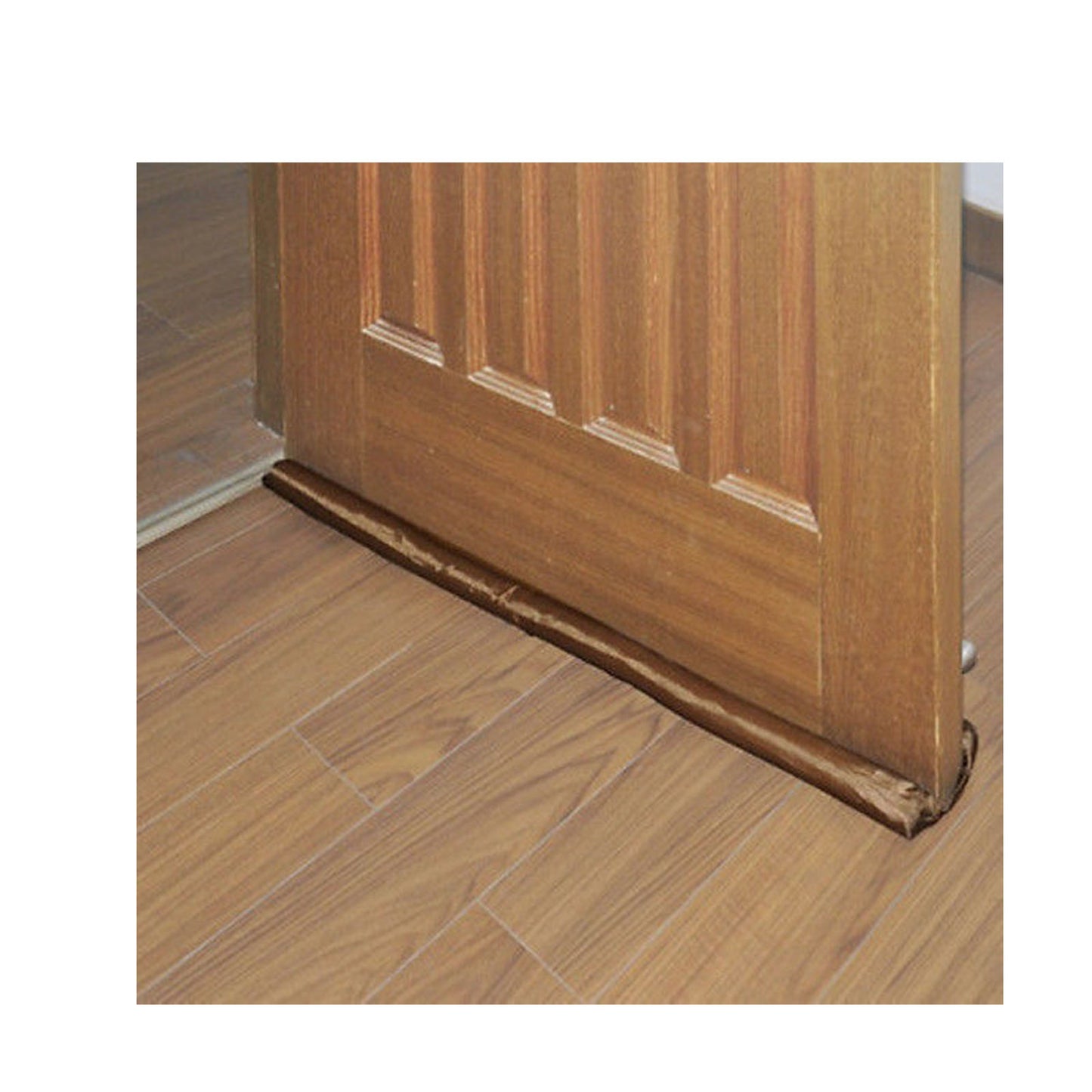 DUAL DRAFT STOPPER Double Sided Snake Wind Air Door Guard Cover Weather Seal - Image 3
