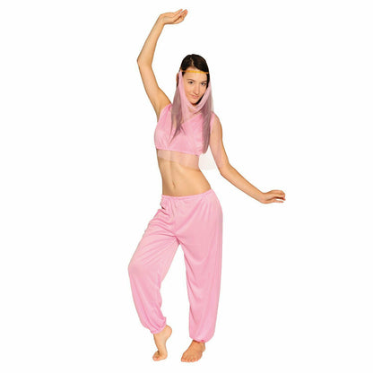 Ladies Arabian Princess Costume Belly Dancer Genie Fancy Party Dress Adult - Image 3