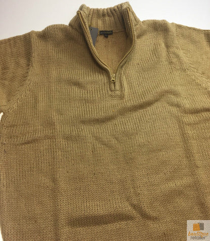 Mens Knit Jumper Pullover Sweater Knitted Casual Stretch Warm Winter  - 4 Button Mulberry 94 (KW16) - L - Image 6