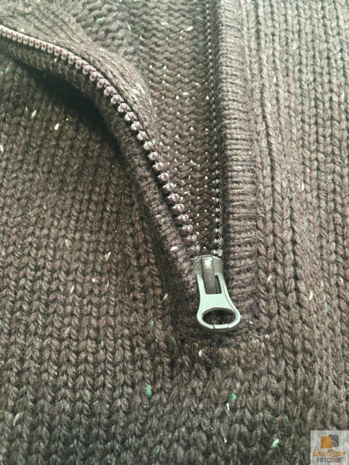 Mens Knit Jumper Pullover Sweater Knitted Casual Stretch Warm Winter  - 4 Button Mulberry 94 (KW16) - M - Image 3