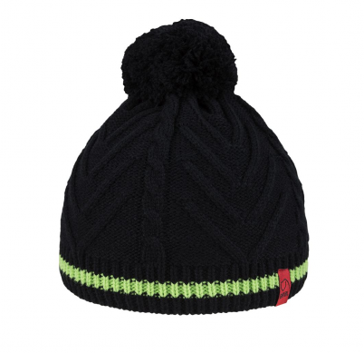 BRBL Dolomiti Merino Wool Blend Pull On BEANIE Warm Winter Hat Pom Pom Knitted - M - Image 2