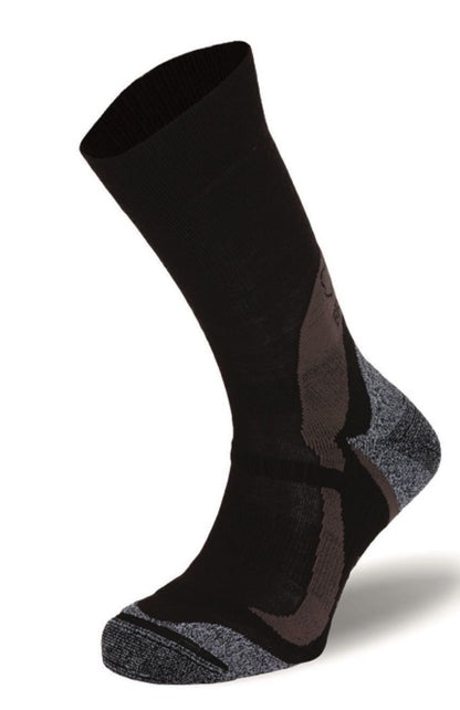 BRBL Kodiak Wool Ski Socks Hiking Trail Run Camping Snow Trekking - Brown - XL - Image 2