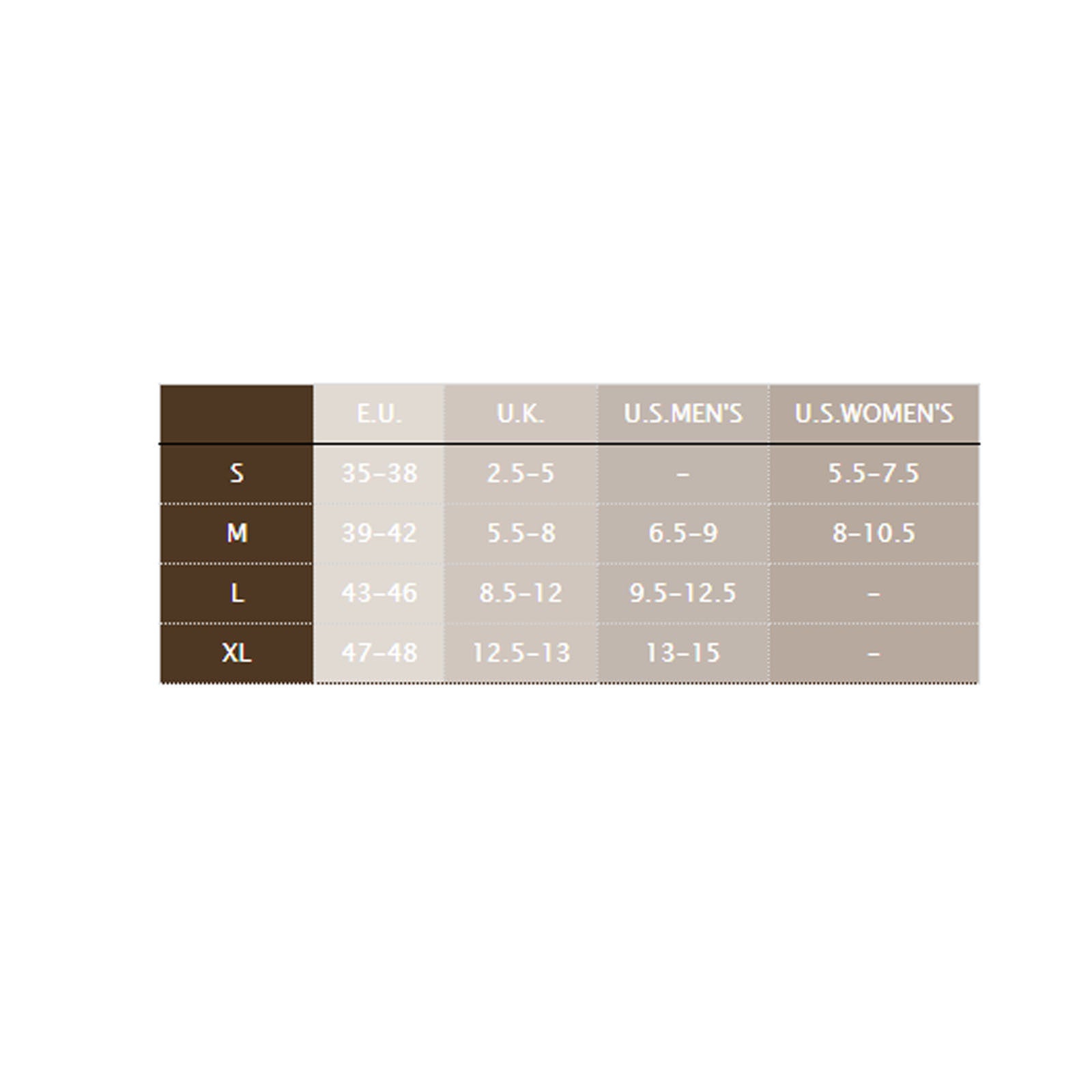 BRBL Kodiak Wool Ski Socks Hiking Trail Run Camping Snow Trekking - Brown - XL - Image 3