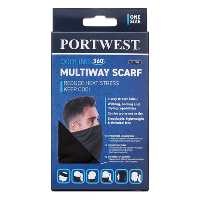 PORTWEST 360 DEGREE COOLING MULTIWAY SCARF - Image 3