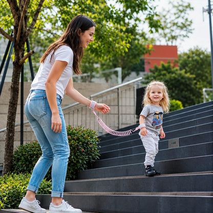 Baby Toddler Child Anti Lost Wristband Leash Hand Harness in Light Link  - Image 5