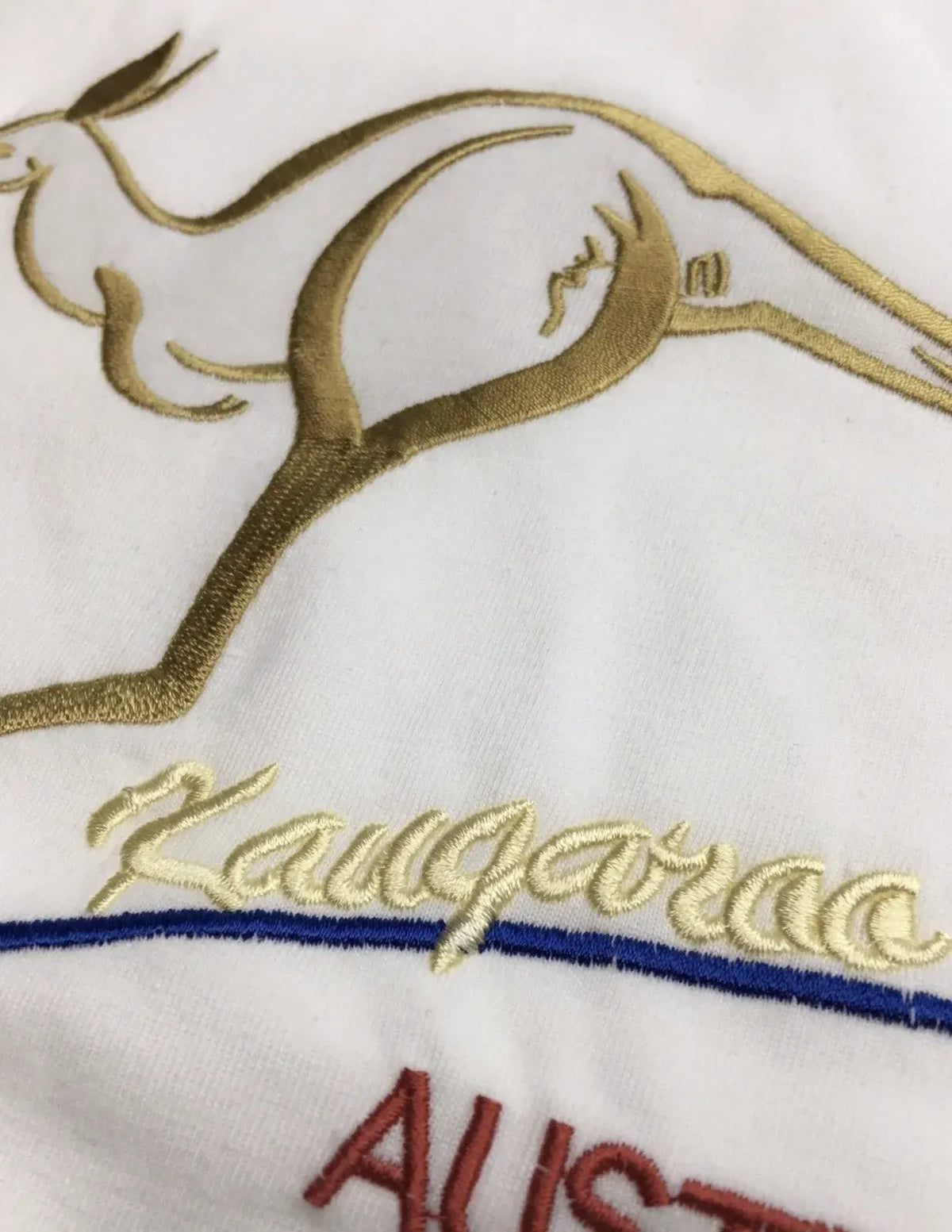 Adult Australian Kangaroo T Shirt Australia Day 100% Cotton Souvenir Tee Top - White - Image 4