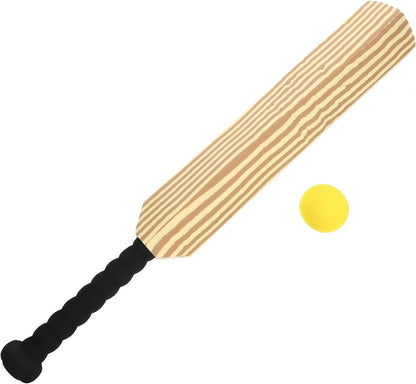 Kids Soft Foam Sturdy Cricket Bat & Ball Set 58cm Backyard Beach Sports Toy Kit - Image 2