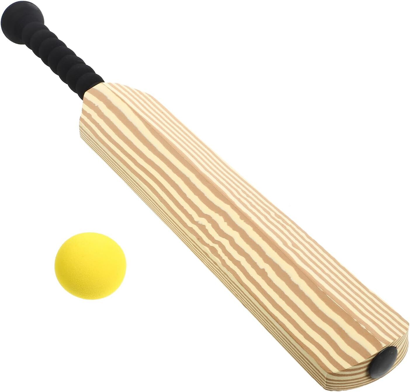Kids Soft Foam Sturdy Cricket Bat & Ball Set 58cm Backyard Beach Sports Toy Kit - Image 3