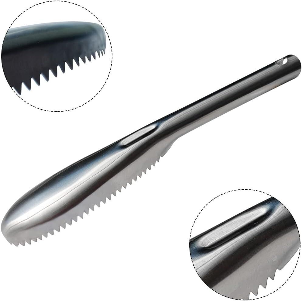 Fish Scale Remover Scaler Scraper Cleaner Kitchen Tool Peeler Gadget - Image 2