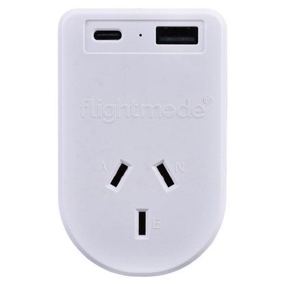 Outbound Australia/NZ to USA/Canada & More Travel Adapter - Earthed w/ USB C & A - Image 5
