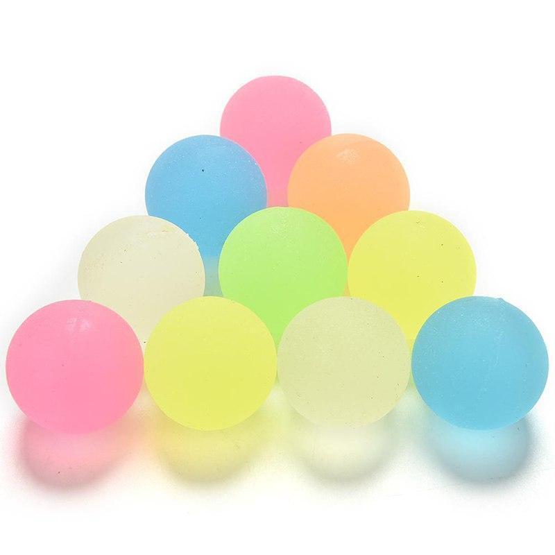 10pcs Large Frosted Rubber Bouncing Balls 60mm Mixed Colours Bulk w Storage Tub - Image 6
