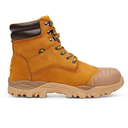 DIADORA Utility Craze w Zip Work Boots Composite Cap Workwear Shoes - Wheat - Image 4