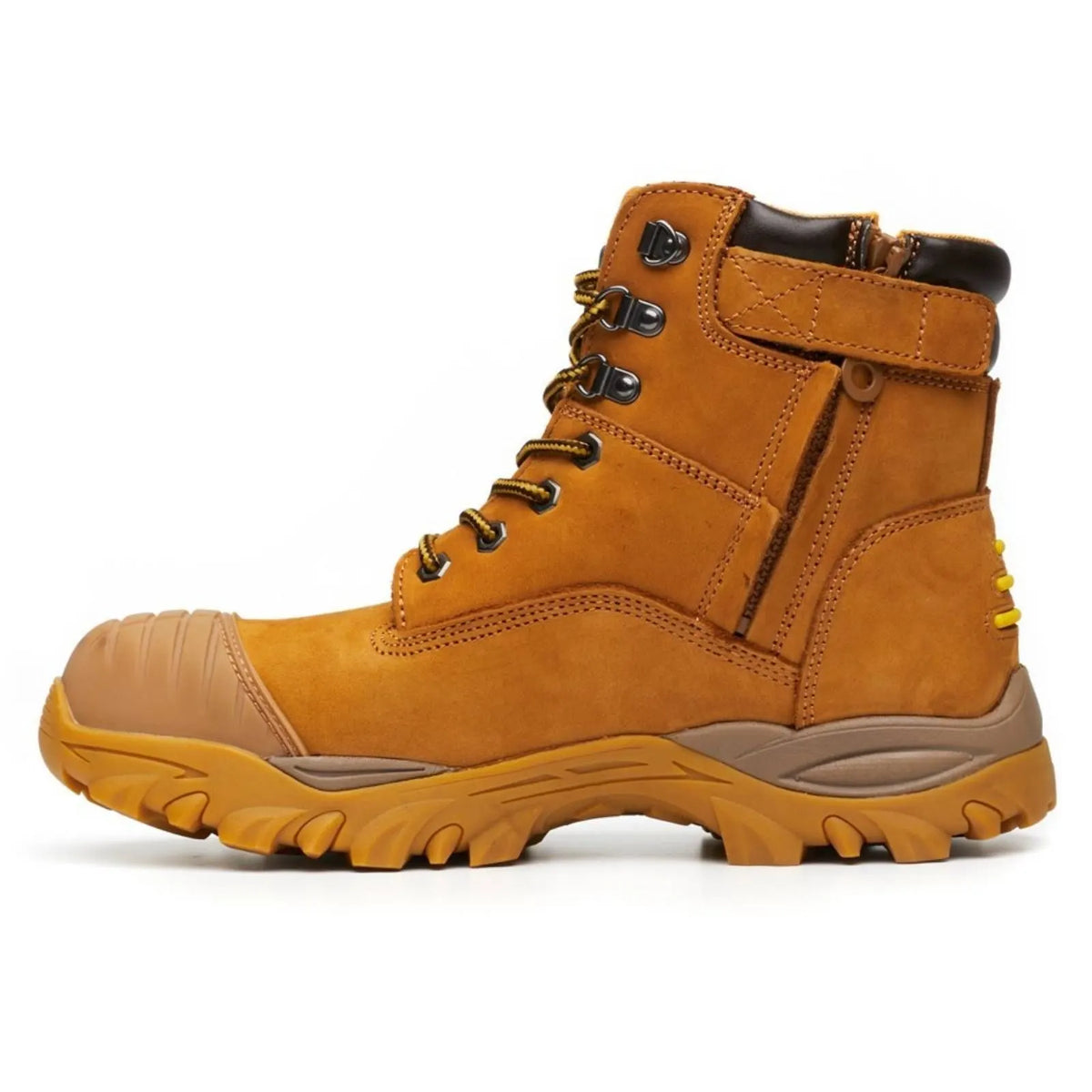 DIADORA Utility Craze w Zip Work Boots Composite Cap Workwear Shoes - Wheat - Image 5