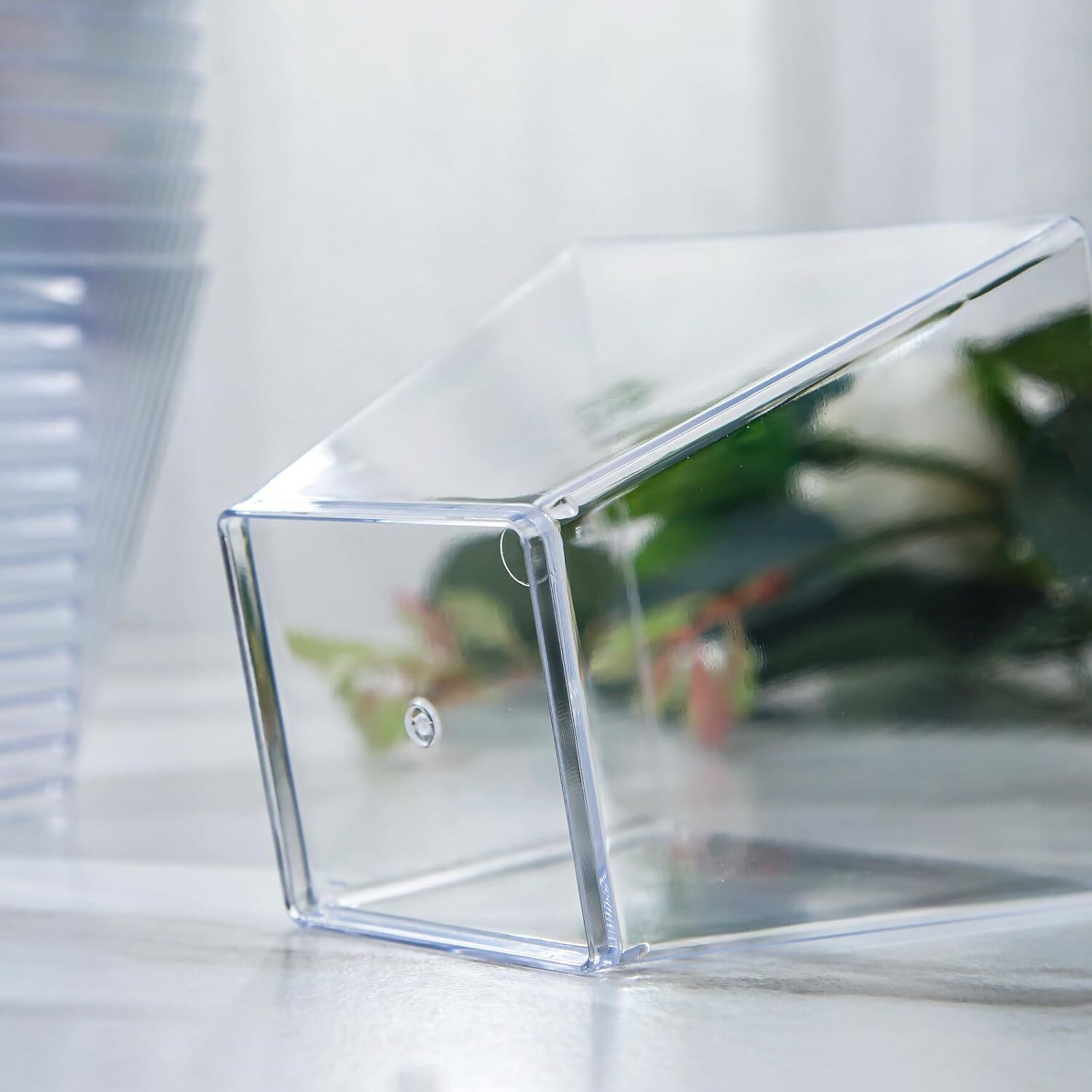360x Premium Plastic Square Dessert Cups BPA Free Extra Strong Bulk - Clear - Image 7