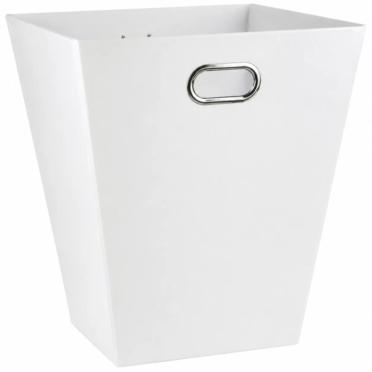 Italplast Eazi Fold 12-Litre Office Waste Rubbish Recycling Bin in White