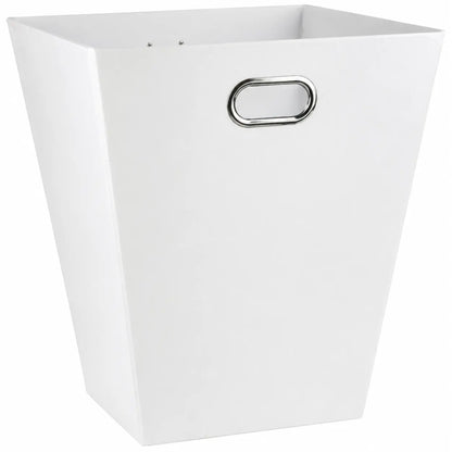 Italplast Eazi Fold 12-Litre Office Waste Rubbish Recycling Bin in White
