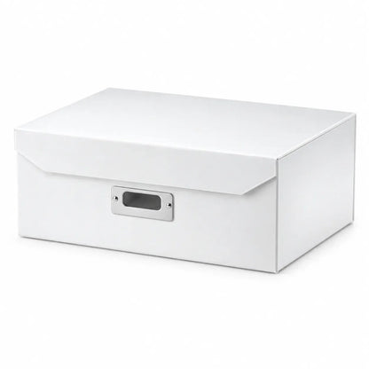 Italplast Eazi Fold A4 Paper Document Storage Box in White