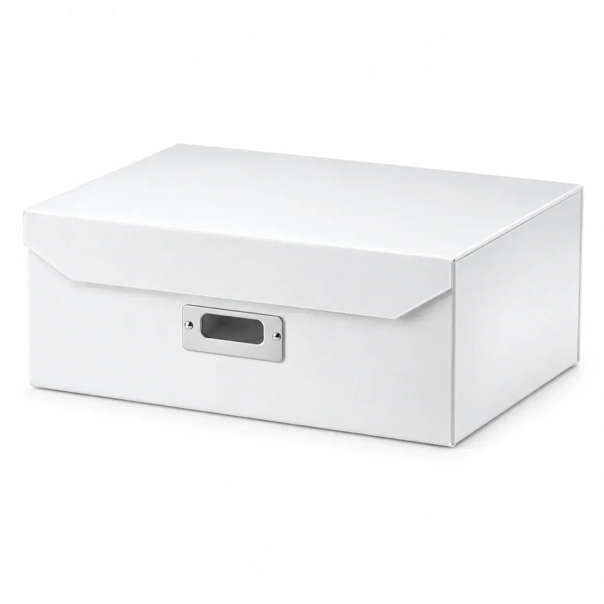 Italplast Eazi Fold A4 Paper Document Storage Box in White  - Image 2