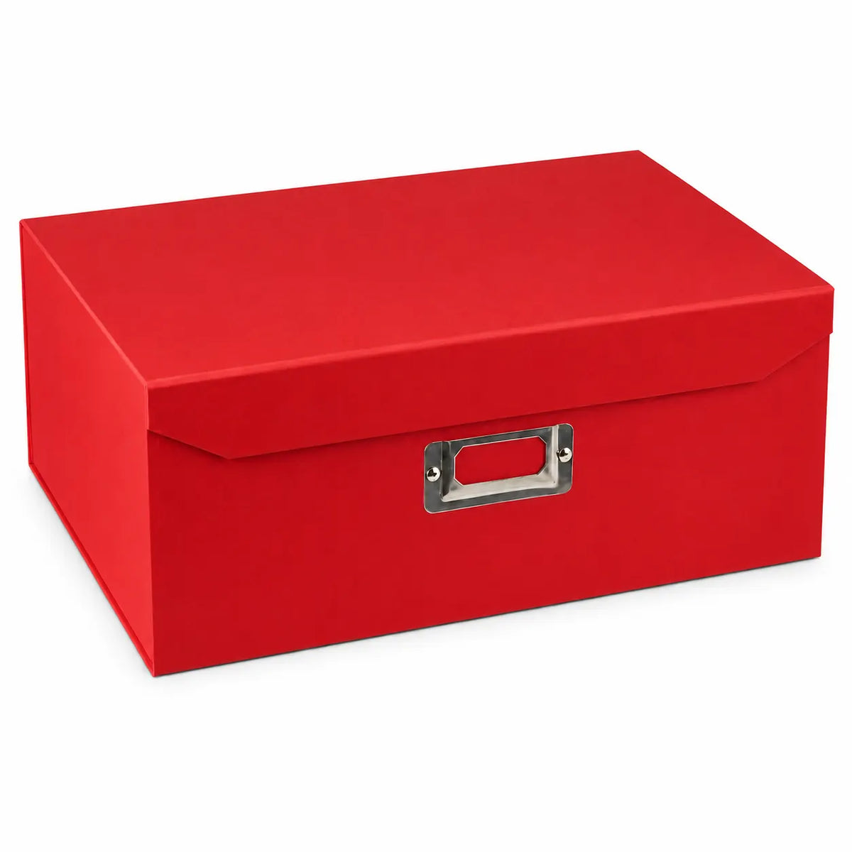 Italplast Eazi Fold A5 Paper Document Storage Box in Red