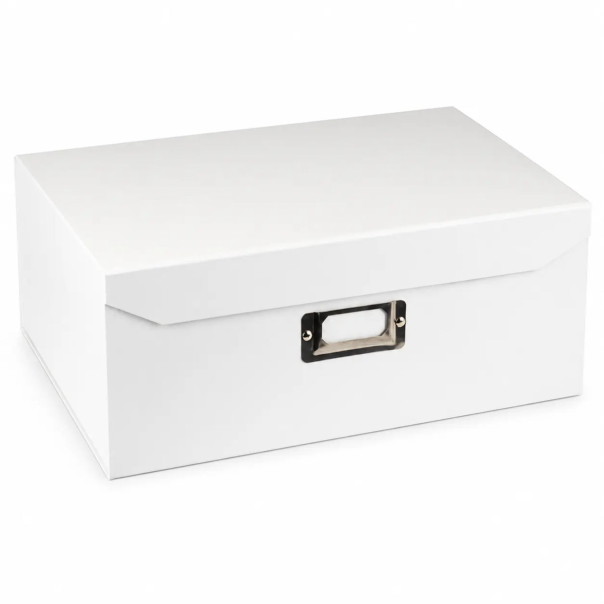 Italplast Eazi Fold A5 Paper Document Storage Box in White - Image 2