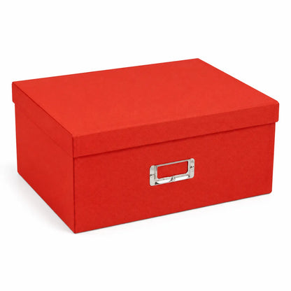 Italplast Eazi Fold A3 Paper Document Storage Box in Red